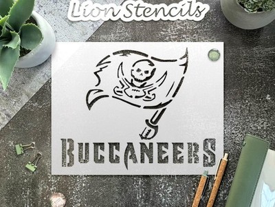 Tampa Bay Buccaneers Logo Wall Art Stencil for Sports Enthusiasts - StencilAir