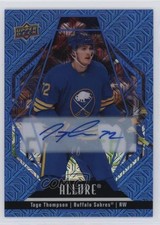 2022-23 Upper Deck Allure Blue Line Auto 31/35 Tage Thompson #79 Auto 19fk