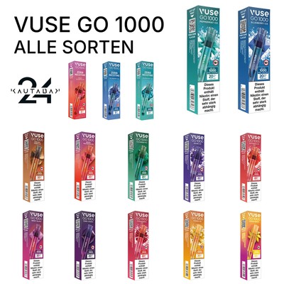 VUSE GO 1000 - alle Sorten zum besten Preis!