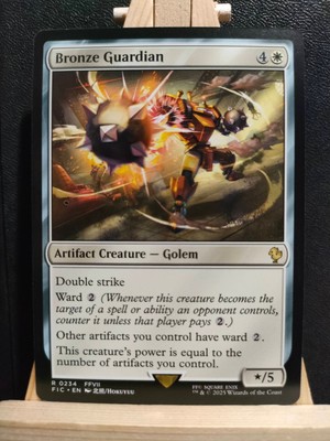 Bronze Guardian - Final Fantasy Commander - Rare - NM (siehe Bilder) MTG