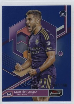 2023 Topps Finest MLS Blue Refractor /150 Martin Ojeda Martín #96 Rookie RC 15xf