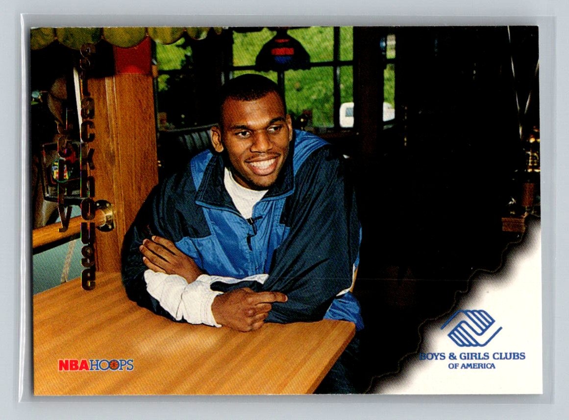 1996-97 Hoops #348 Jerry Stackhouse Philadelphia 76ers Basketball Card