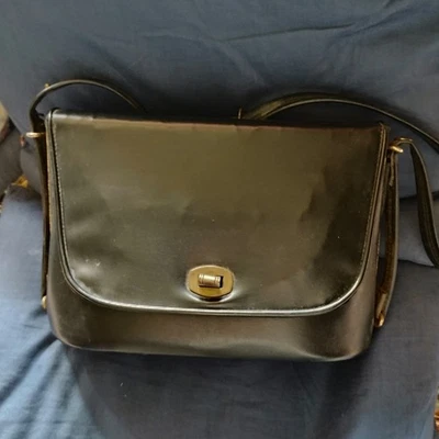 Vintage MAC Black Handbag Shoulder Bag - Image 1 of 4