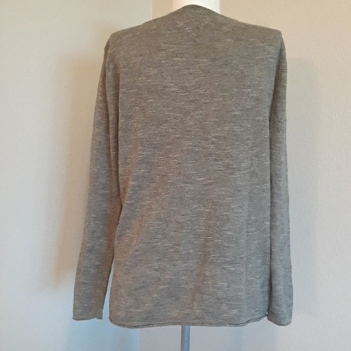 Suéter Tommy Hilfiger Talla Pequeña Algodón Ligero Verde/Gris - Imagen 3 de 8
