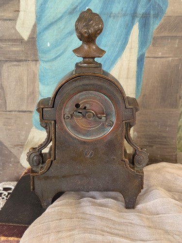 Antique Continental Figural Mantel Clock | Bust of A Woman | C. 1900 - Picture 4 of 7