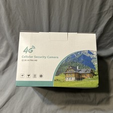 4G LTE Cellular Security Camera No Internet Needed Solar Outdoor