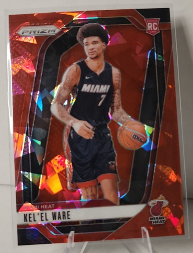 2024-25 Panini Prizm Kel'el Ware #248 Red Ice Prizm (RC)