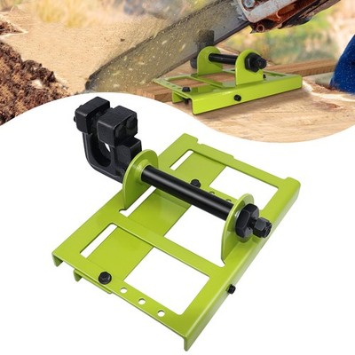Zihvfzu Vertical Portable Chainsaw Wood Cutting Tool, Lumber Green