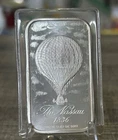 VINTAGE 1973 MADISON MINT FINE SILVER ART BAR - THE NASSAU- ONE OUNCE
