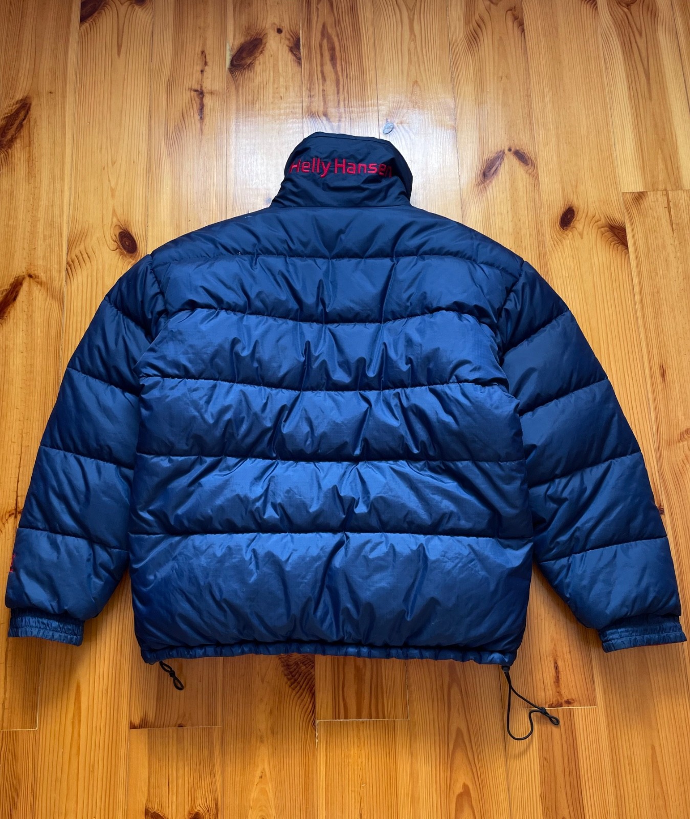 Helly Hansen Puffer Down Jacket Reversible Navy R… - image 10