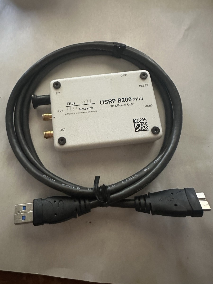 Ettus USRP B200 Mini SDR 70MHz–6GHz USB 3.0 Tested | eBay