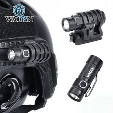 Helmet Lamp Mount FAST Helmet Outdoor Signal Flashlight 400lm LED Strobe Light