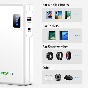 18W 10000mAh Power Bank Portable Fast Charger 18W Battery 2USB Battery Bank