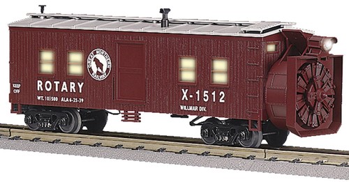 MTH RAILKING 30-7929, GRAN QUITANIEVES ROTATIVO NORTE #X-1512, ¡Nuevo en caja! | Condition: New