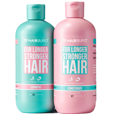 HAIRBURST Original Shampoo & Conditioner Bundle für längeres stärkeres Haar 350ml