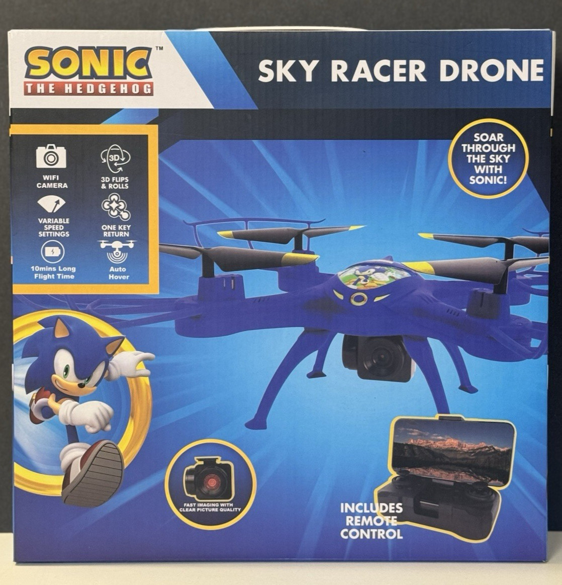 Sonic Sky Racer Drone With WiFi Camera and Remote Control 10