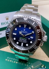 Rolex Deepsea Sea-Dweller 116660 D-Blue Serviced in 2025 B&P 2015