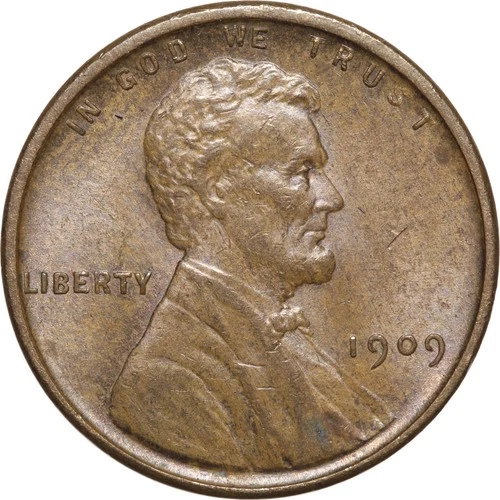 1909 VDB Lincoln Cent  **ALMOST UNCIRCULATED 58**