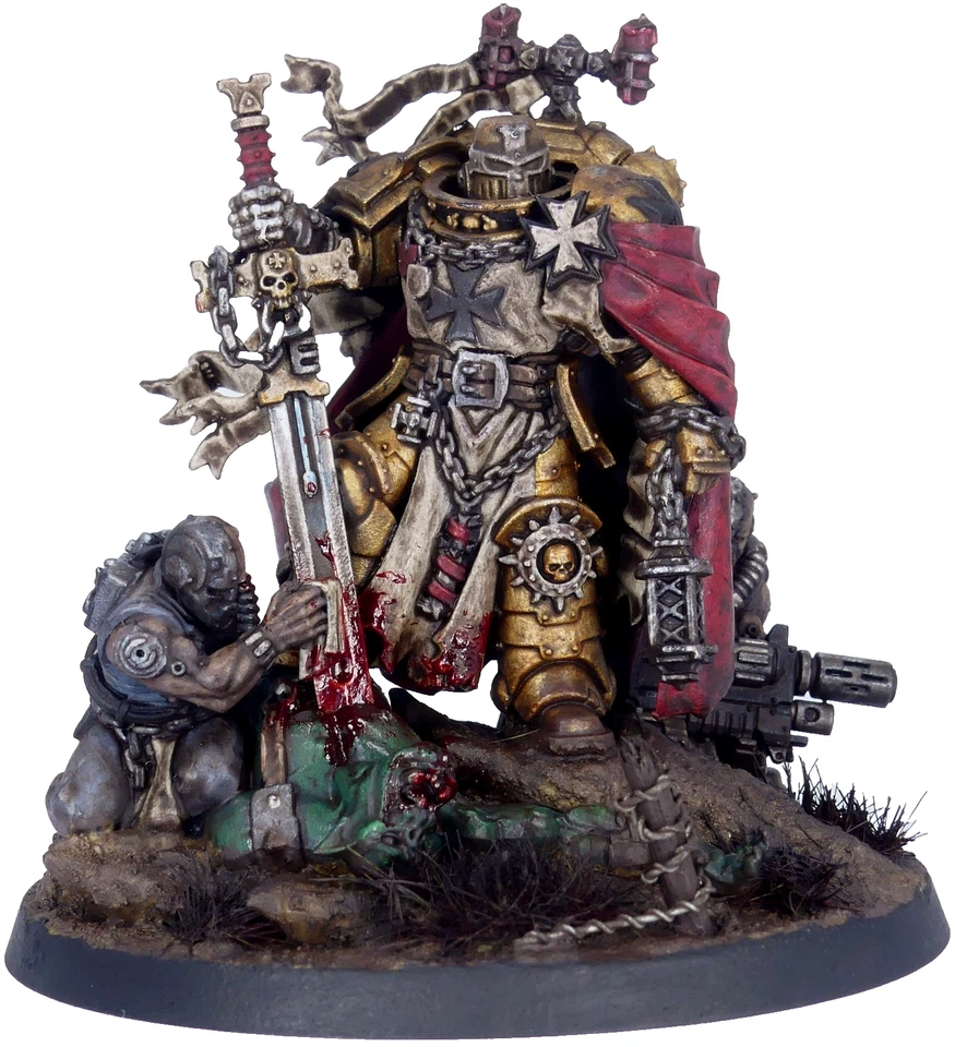 Warhammer 40k Templarios Negros Alto Mariscal Helbrecht Foto 4 de 4