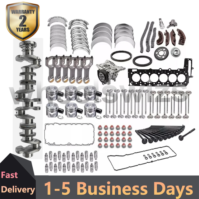 Forgé Vilebrequin Avec Moteur Rebuild Kit pour BMW N57D30 3.0 Diesel N57 4WEB