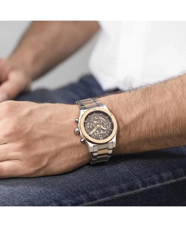 POLICE Men Quartz Casual Watch Classic Dress Waterproof - Image 4 of 4