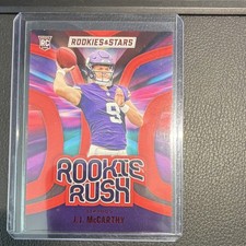 2024 Panini Rookies & Stars Rookie Rush J.J. McCarthy #RR-JMY Vikings NFL