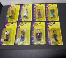 Universal Studios Monsters Little Big Heads Series 1 8 Figures - New Old Stock