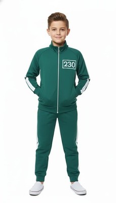 COSTUME CARNEVALE THE GAMER 14/16ANNI TUTA ROSSA CINTA NERA PER TRAVESTIMENTI A TEMA FILM SQUID GAME NON ORIGINAL NO ACC - Parole E Pensieri - Foto 11