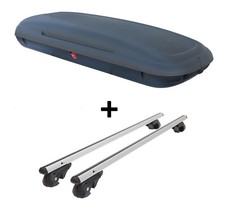 Dachbox VDPCA480L carbonlook+Alu Relingträger VDP004L für für VW Golf SW ab 94