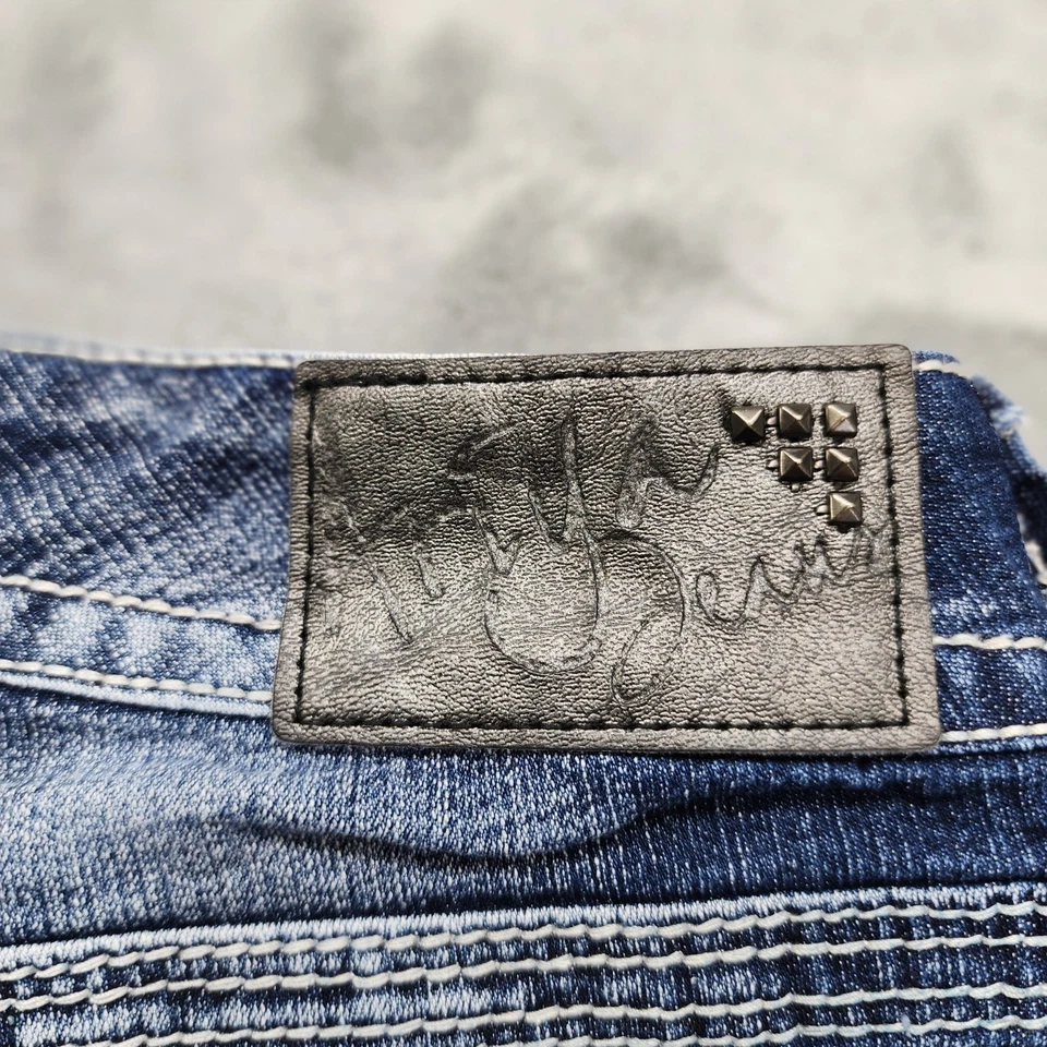 Pantalones Cortos Ariya Jeans Para Mujer 5 Juniors Azul Tiro Bajo Bermudas Puños Elastizados Denim Foto 4 de 4