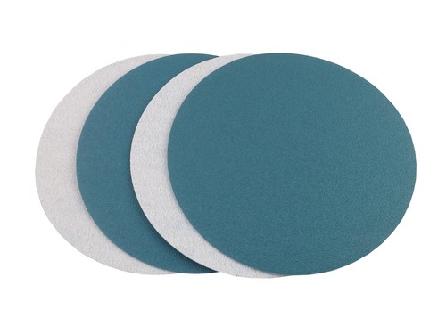 8" Blue Zirconia Cloth Hook and Loop Sanding Discs (50 Pack, 100 Grit) - Picture 2 of 4