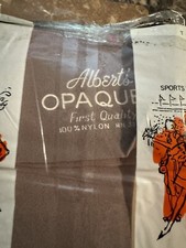 VINTAGE ALBERTS OPAQUE NYLONS  SIZE 9 1/2 - 10 NEW.