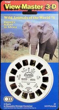 Wild Animals of the World Set 1 3d View-Master 3 Reel Packet NEW SEALED