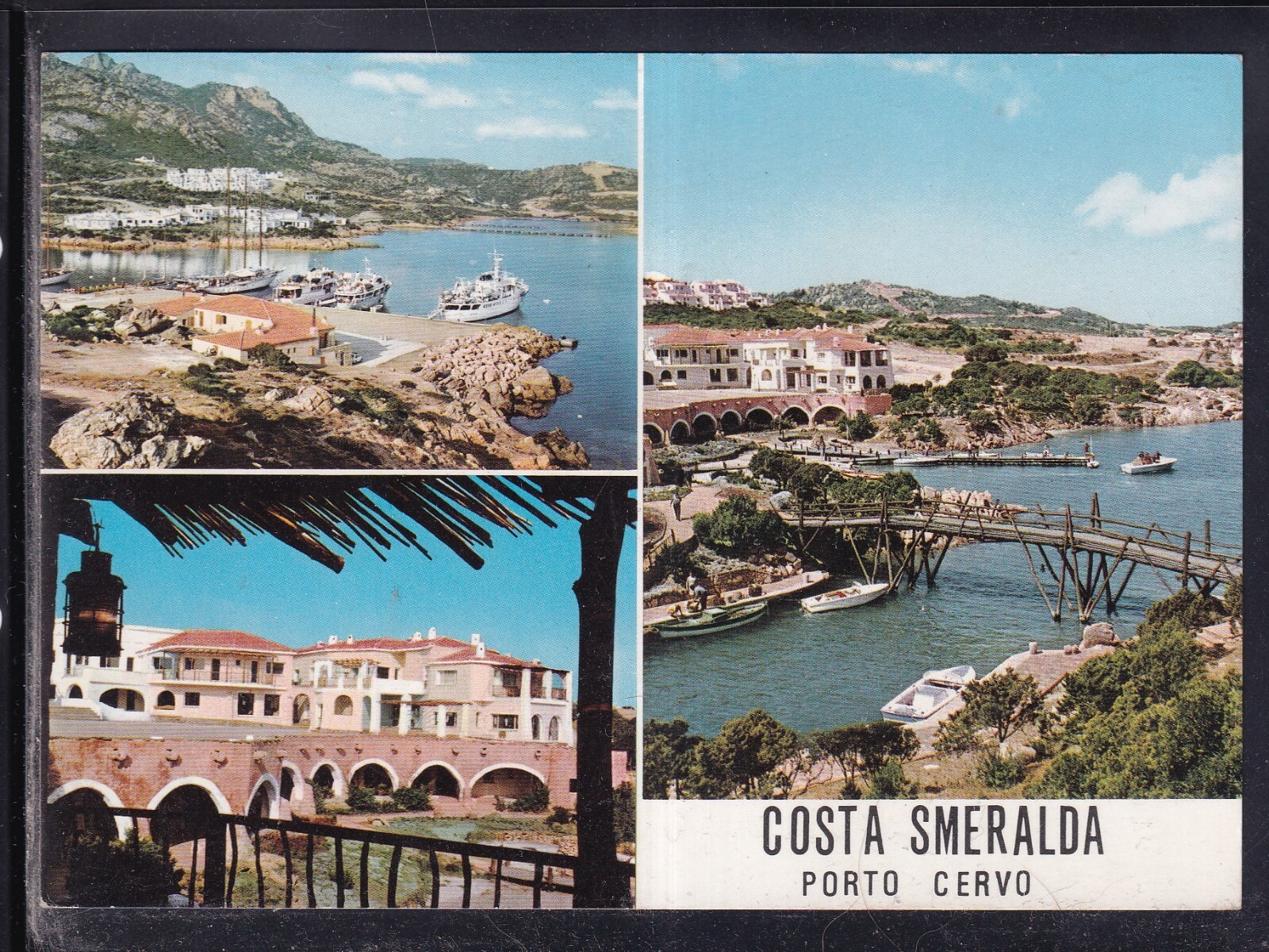 Cartolina Costa Smeralda Porto Cervo VEDUTINE VA495