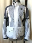Rev'It in EC Mens Motorcycle Jacket Silver/grey black  shoulder elbows