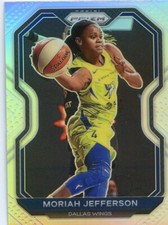 2021 Panini WNBA Prizm MORIAH JEFFERSON #9 SILVER PRIZM WINGS