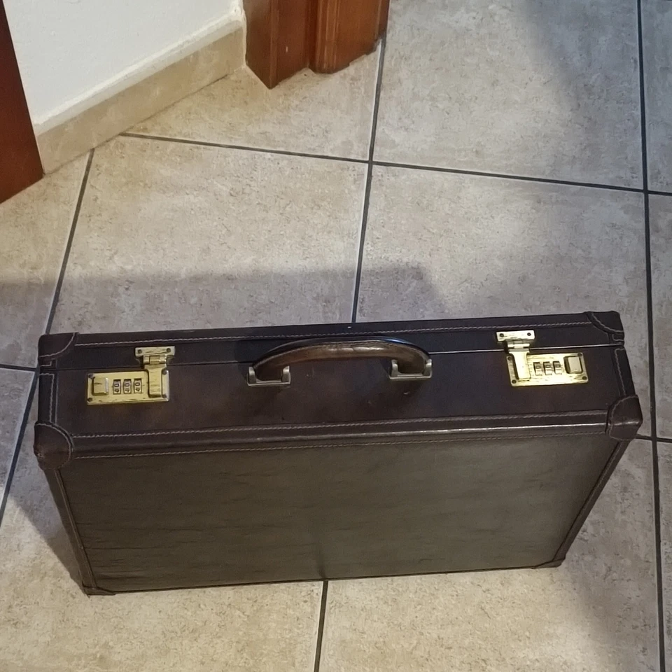 Valigetta 24 Ore Vintage Pelle "Principe" Made in Italy Business Cartella Uomo - Immagine 3 di 4