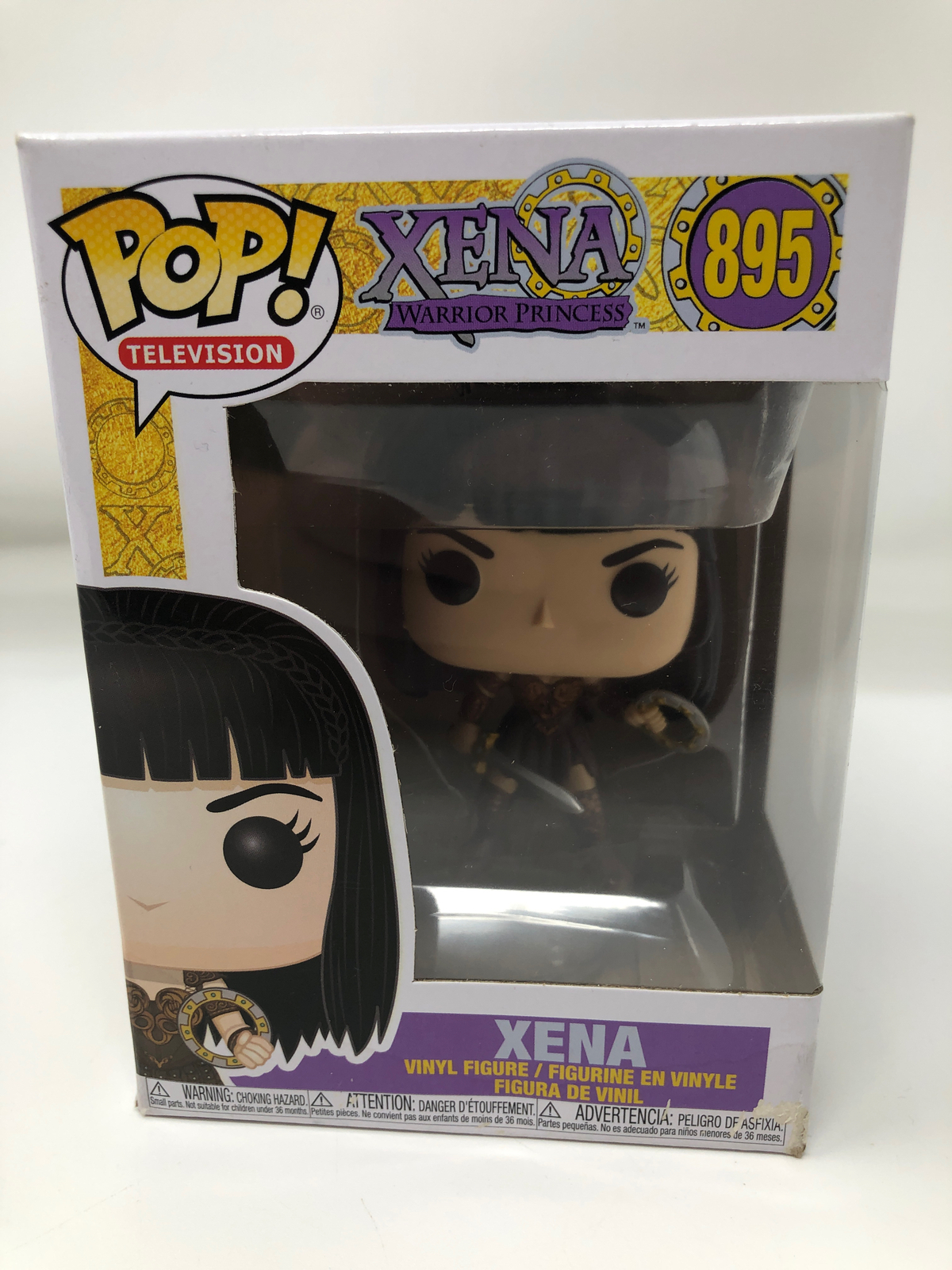 Funko Pop! Television Xena Princess Warrior Xena #895 Vinyl Figure Damaged