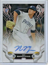 Nick Margevicius 2019 Topps High Tek Autograph Rookie