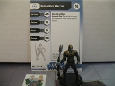  Star Wars Miniatures CLONE WARS Neimoidian Warrior 29/40 with card 