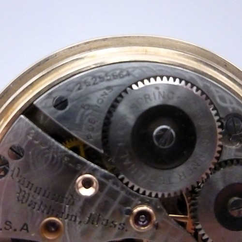 OUTSTANDING WALTHAM VANGUARD 23 JEWELS 16 SIZE WIND INDICATOR - Picture 4 of 8