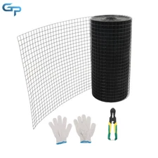 1"x1" Hardware Cloth Welded Wire Fence Vinyl Coated Chicken Rabbit Mesh 16 Gauge