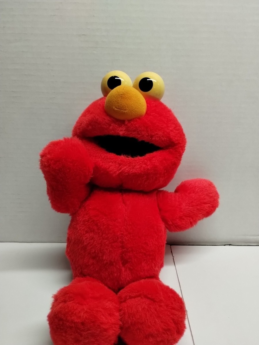 Vintage 1997 TYCO Sesame Street Tickle Me Elmo Original Talks Laughs  Tested!