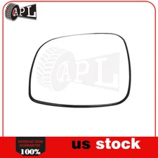 ?Driver Side Heated Door View Mirror Glass w/Base Fits 2008-2011 DODGE CARAVAN