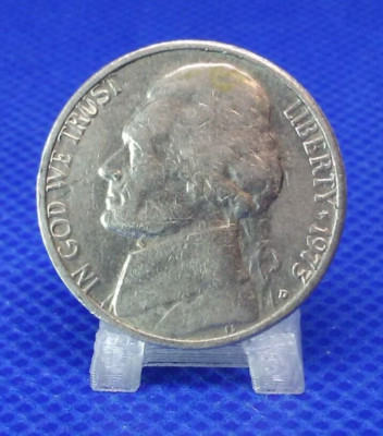 1973 D Jefferson Nickel/ Misplaced Mint Mark Low D