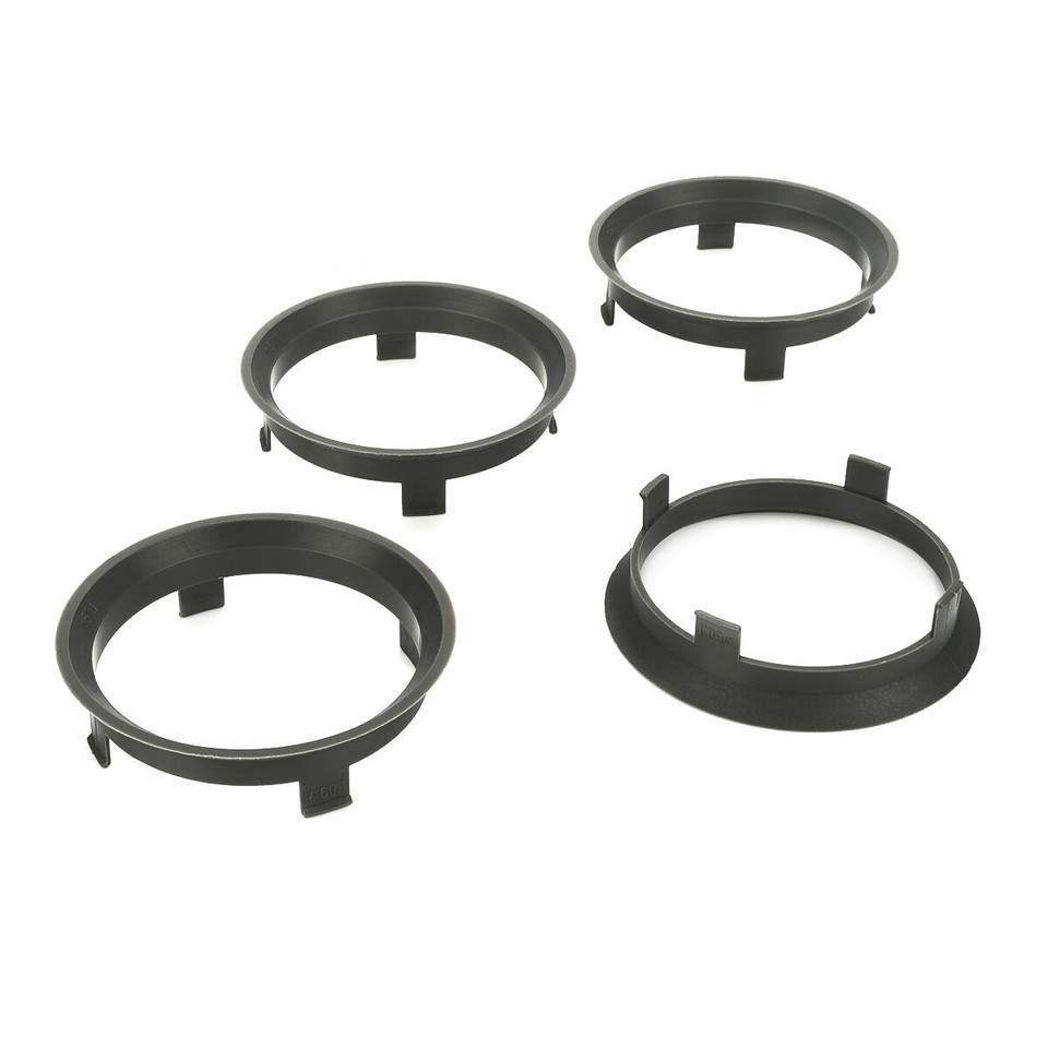 4 Anneaux De Centrage 66.1 à 60.1mm - Bagues Moyeu Aluminium Voiture Jantes Alliage