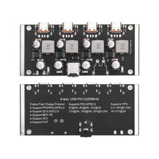 4-Way PD65W Fast Charging Module Type-C USB Support PD3.0/2.0 QC3.0/2.0 FCP AFC
