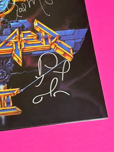 WINGER SIGNED IN THE HEART OF THE YOUNG COLORED VINYL LP *EXACT PROOF* - Picture 9 of 13