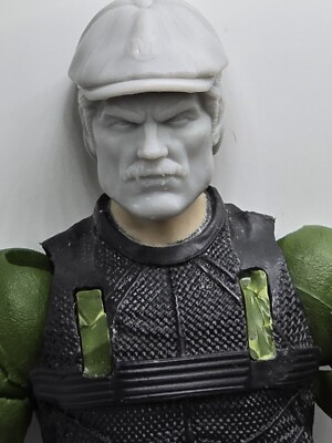 3d Printed MOVIE PLUMMER MARIO HEAD  1:10 7'' Select DC MULTIVERSE SCALE