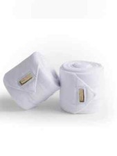 Equestrian Stockholm Polo Wraps White Perfection Gold